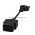 Toyota 17pin Square Adapter Obdii 16pin OBD Adapter